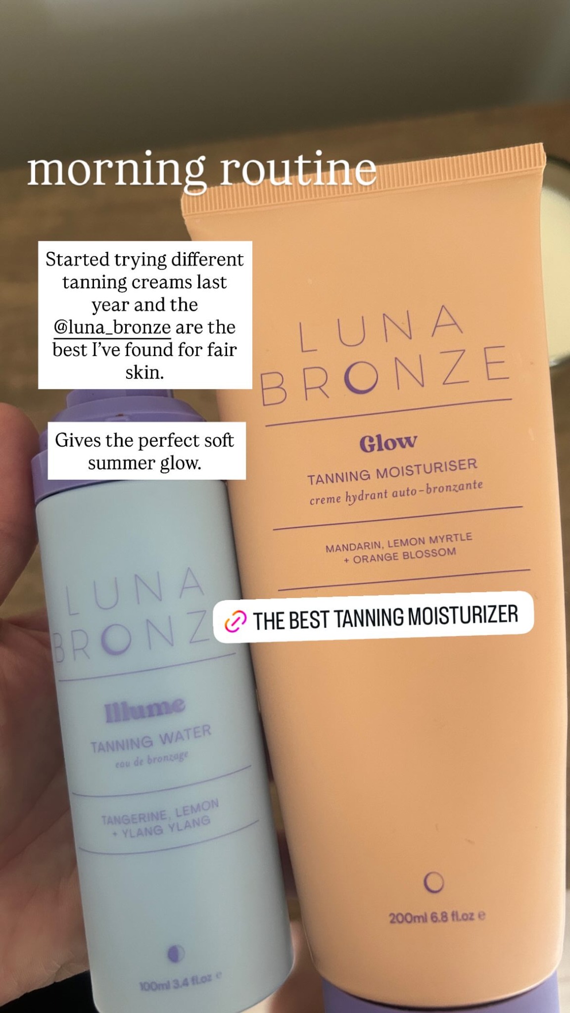 Luna Bronze Facebook ad