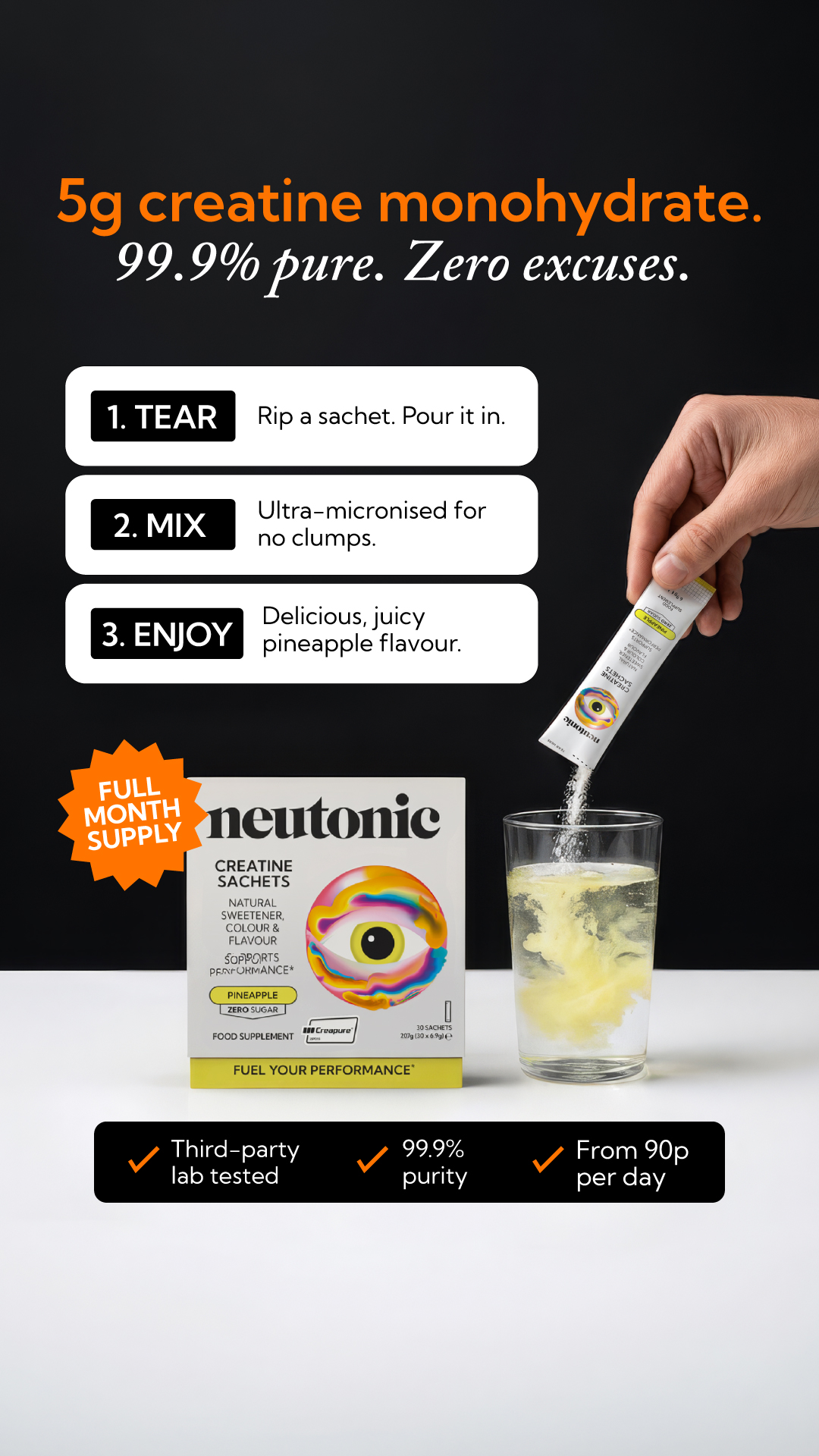 Neutonic Facebook ad