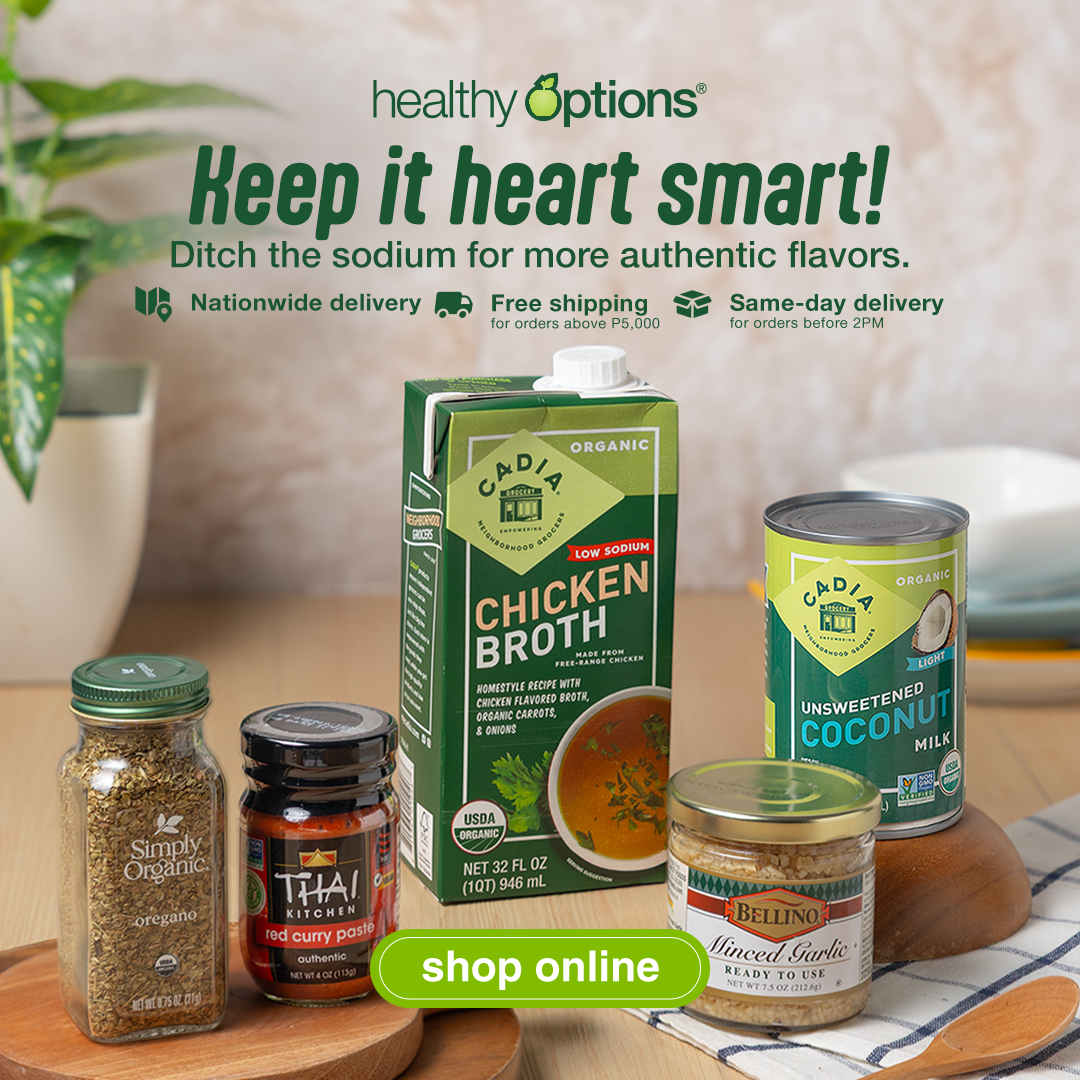 Healthy Options Facebook ad