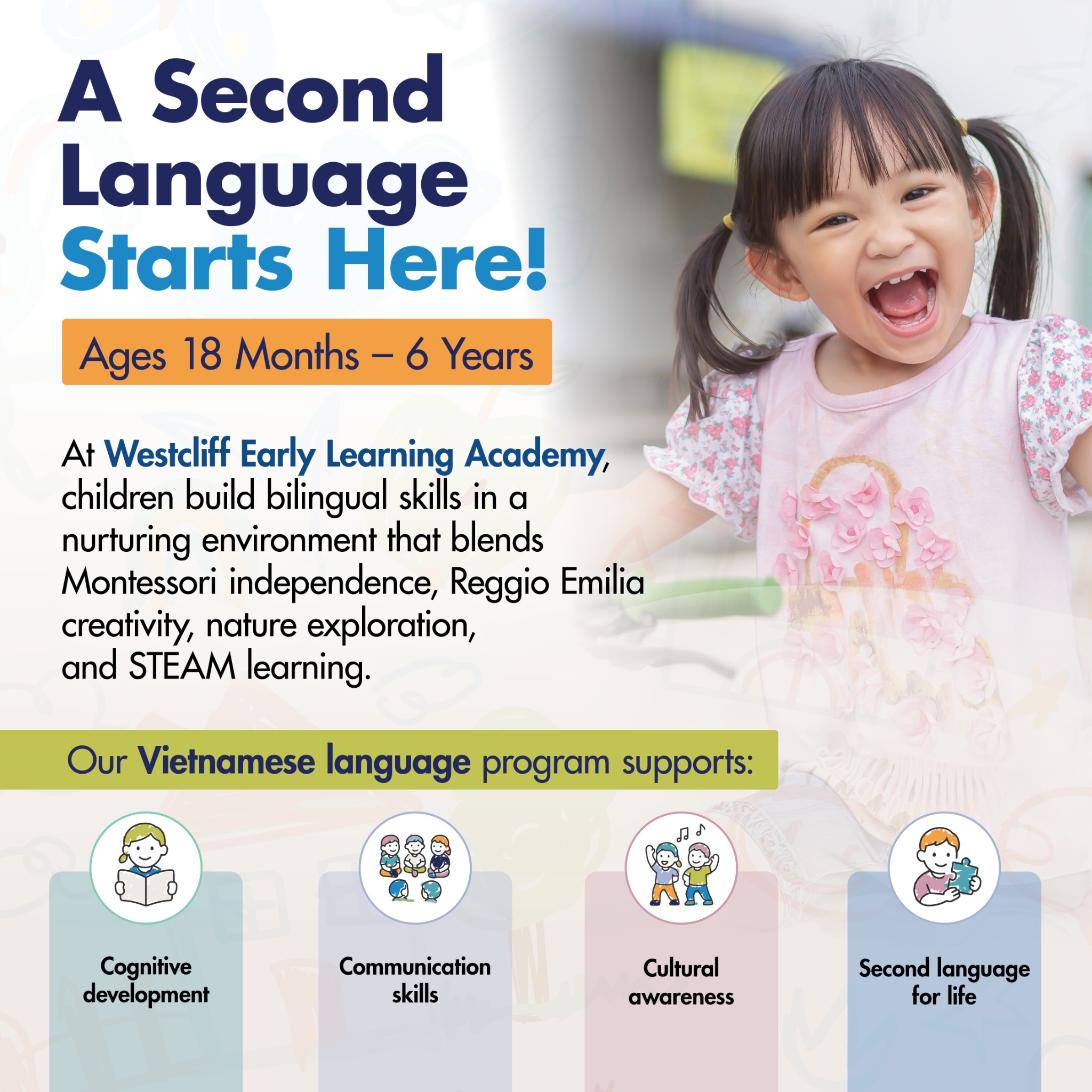 Westcliff Early Learning Academy Facebook ad