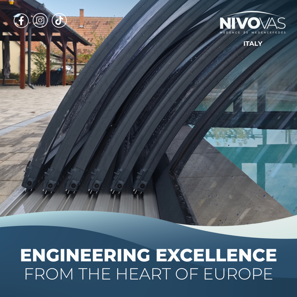Nivovas Medence és Medencefedés Facebook ad: Engineering excellence from the heart of Europe