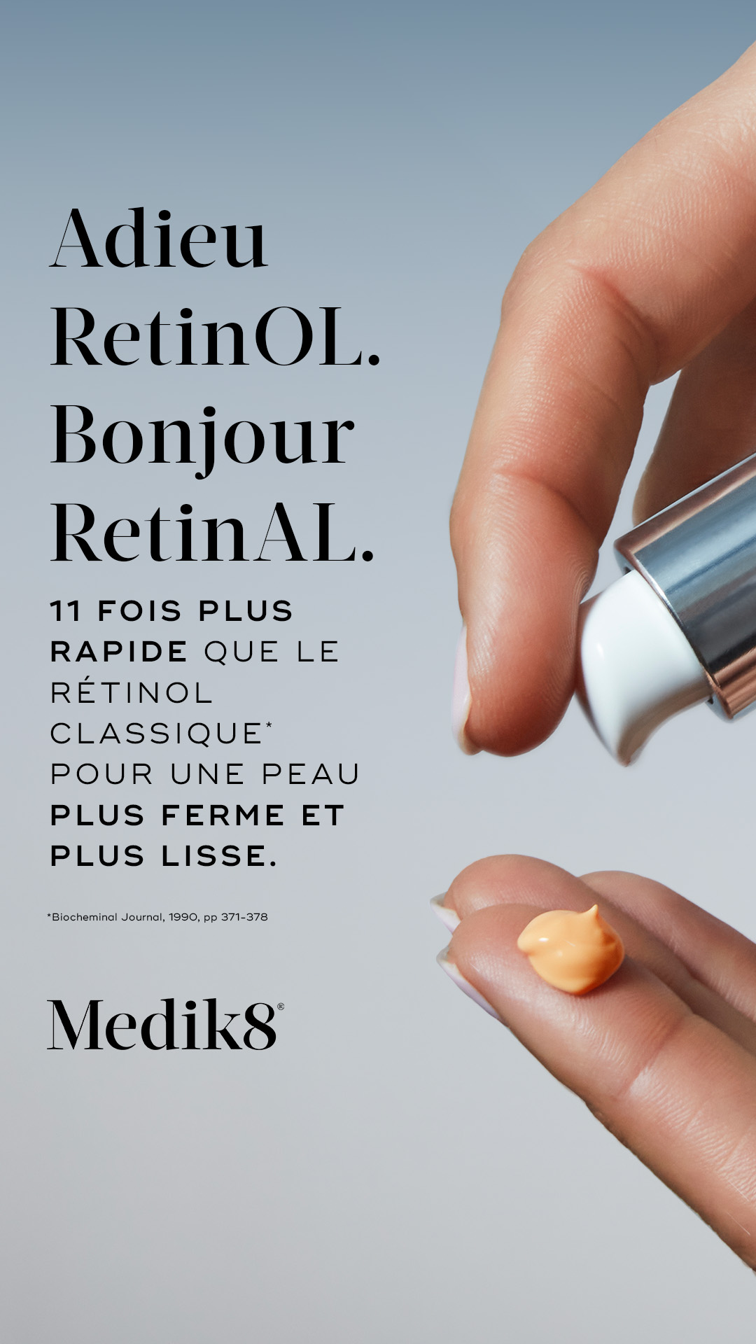 Medik8 Facebook ad