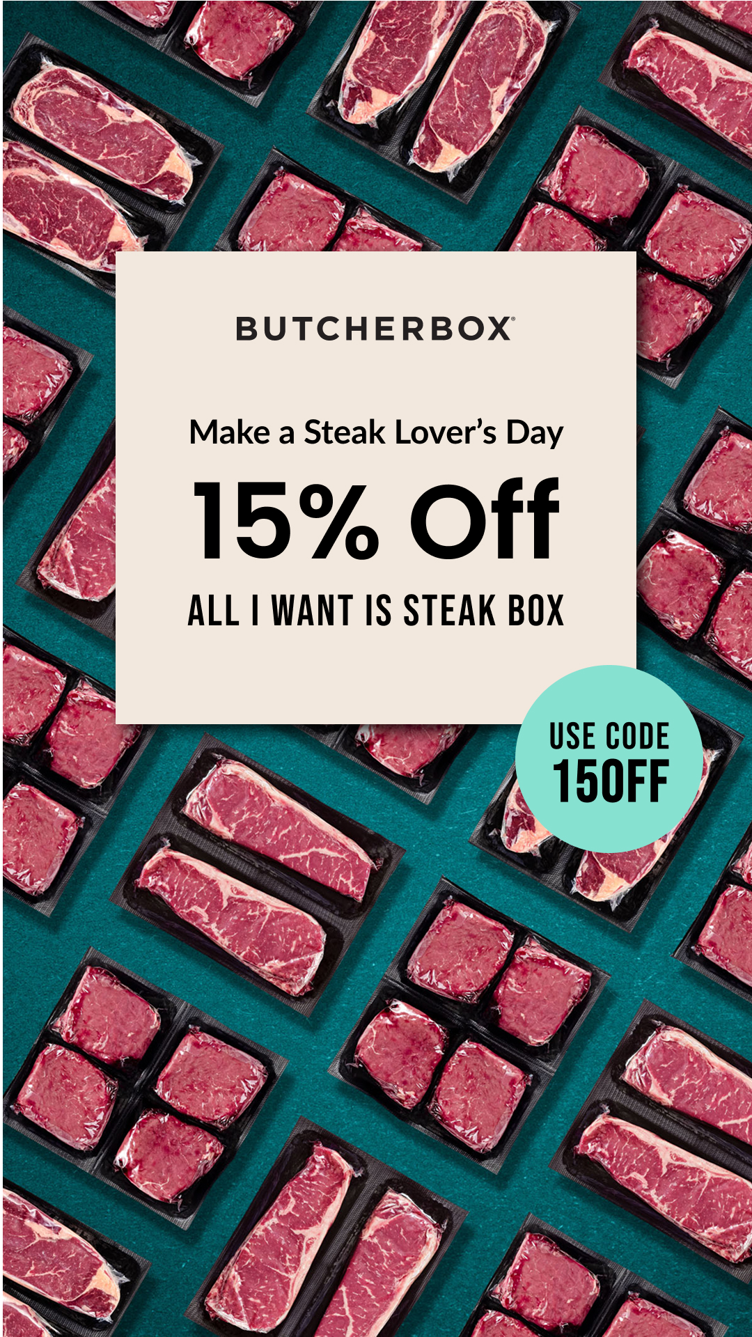 ButcherBox Facebook ad