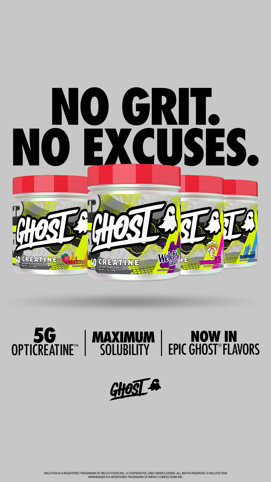 GHOST Facebook ad