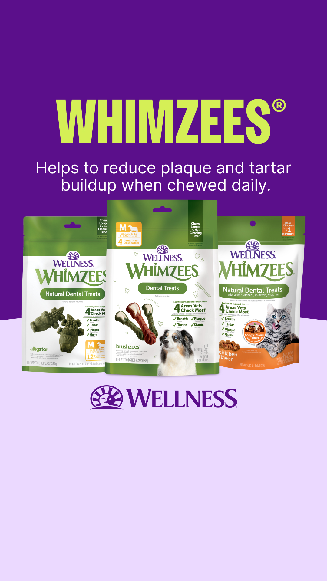 Wellness Pet Food Facebook ad