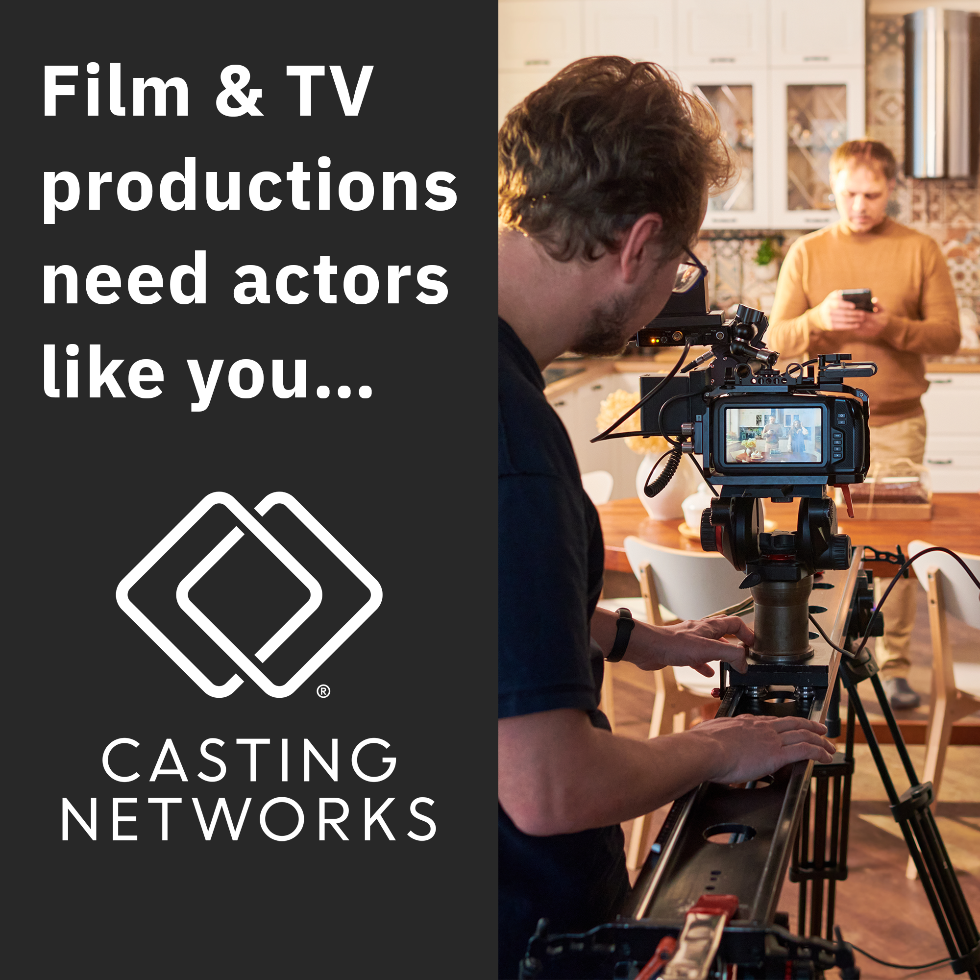 Casting Networks Facebook ad