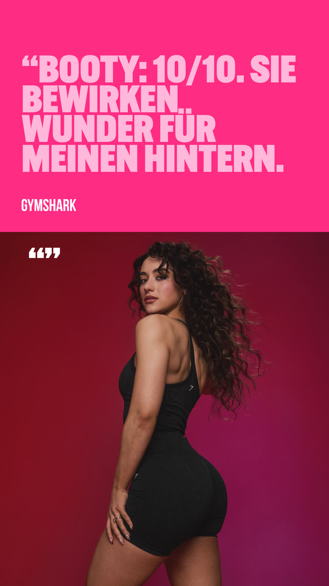Gymshark Facebook ad