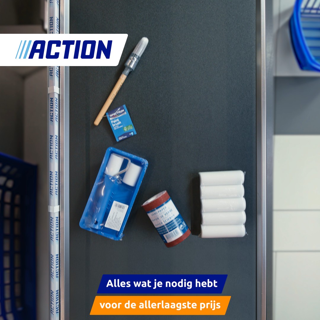 Action Facebook ad: Handen uit de mouwen!