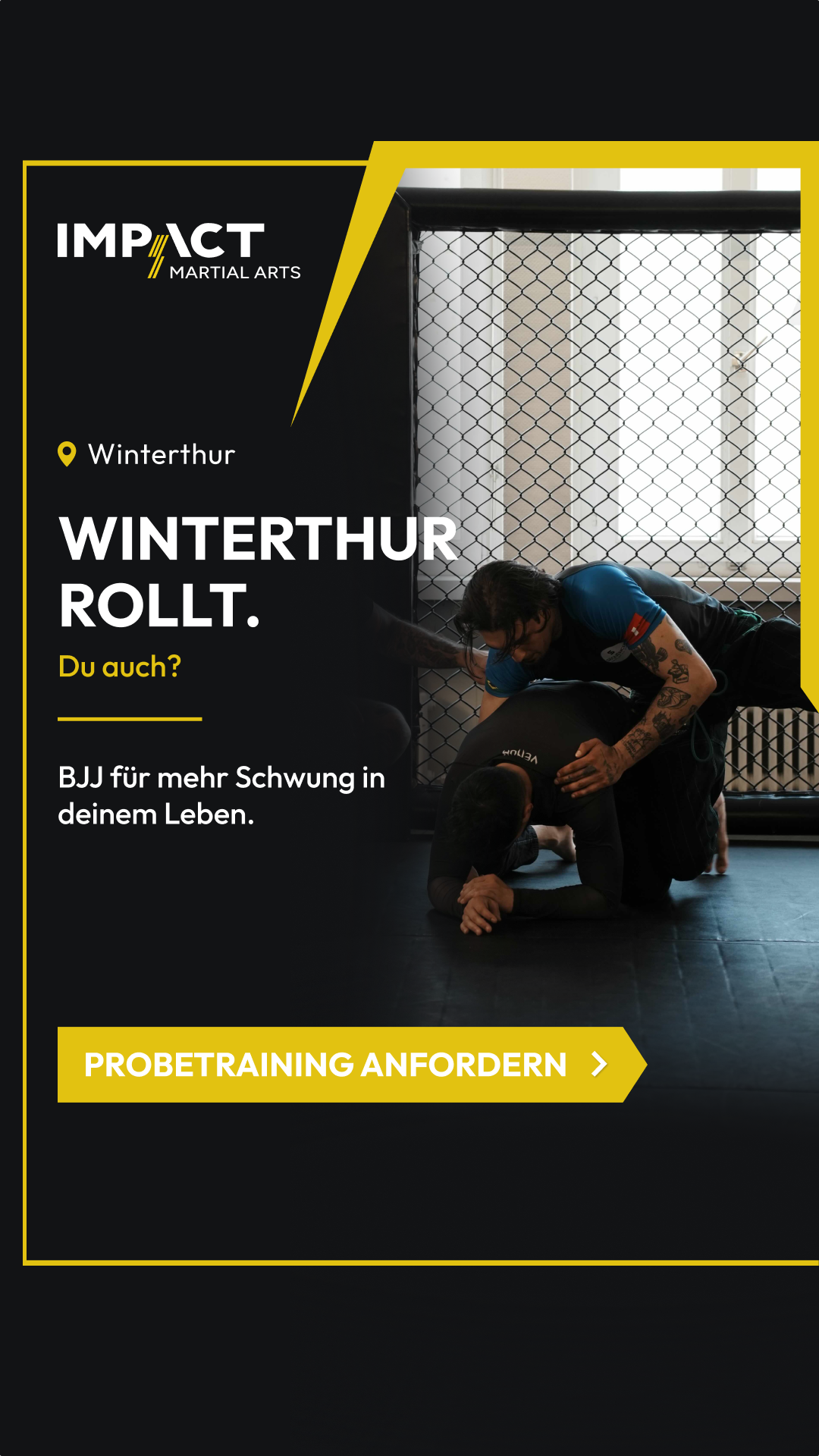 Impact Martial Arts Facebook ad from Jun 1, 2026