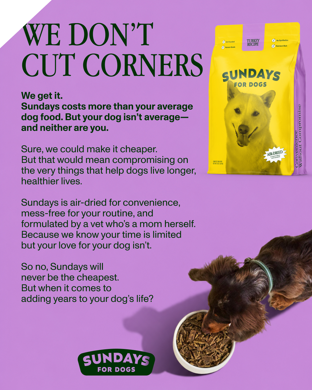 Sundays Facebook ad