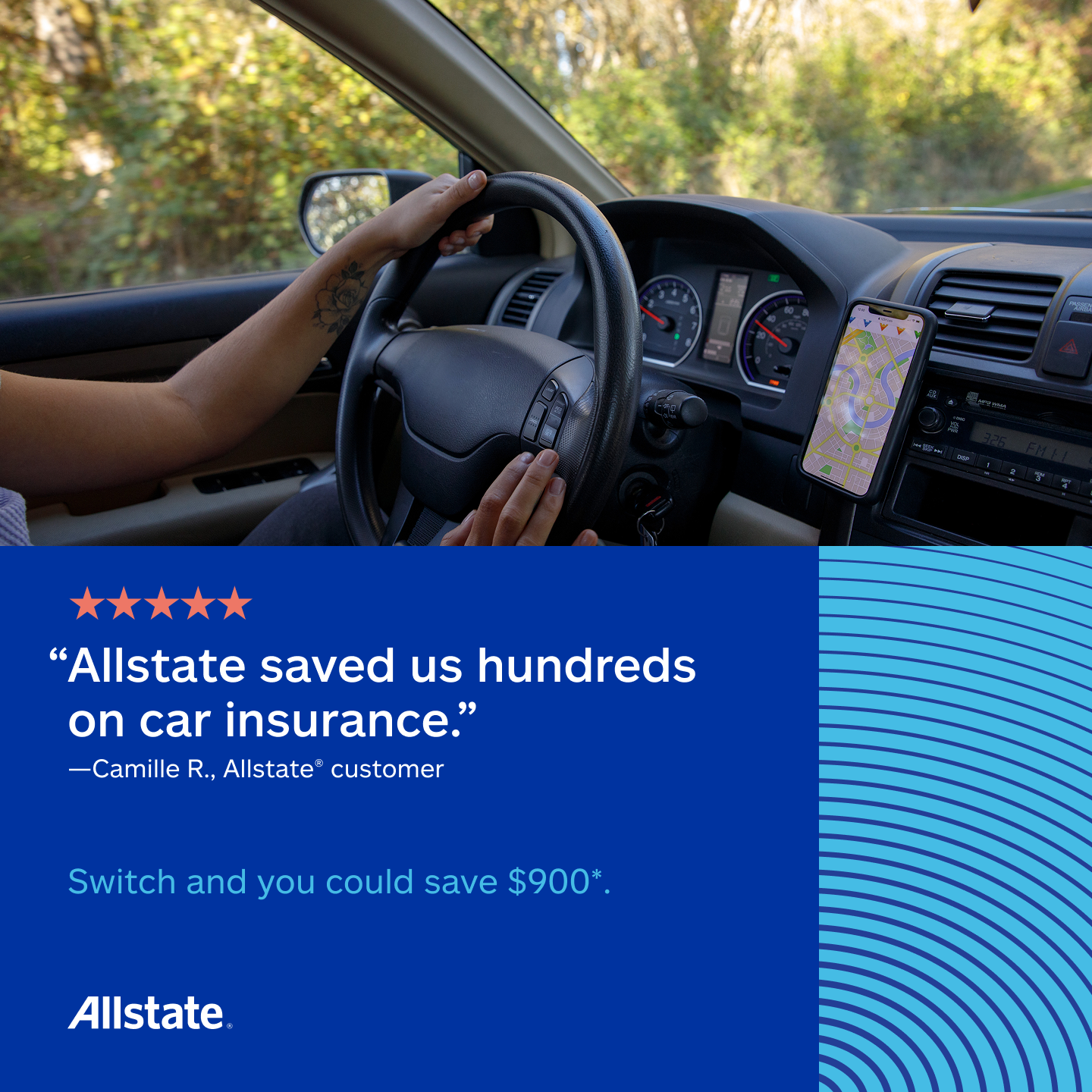 Allstate Facebook ad