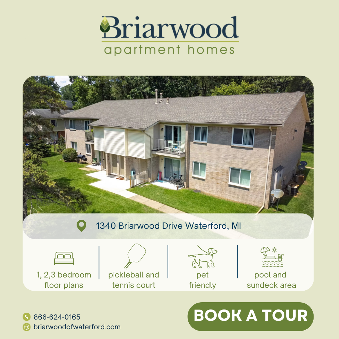 Briarwood of Waterford Facebook ad: Apartments in Waterford, MI