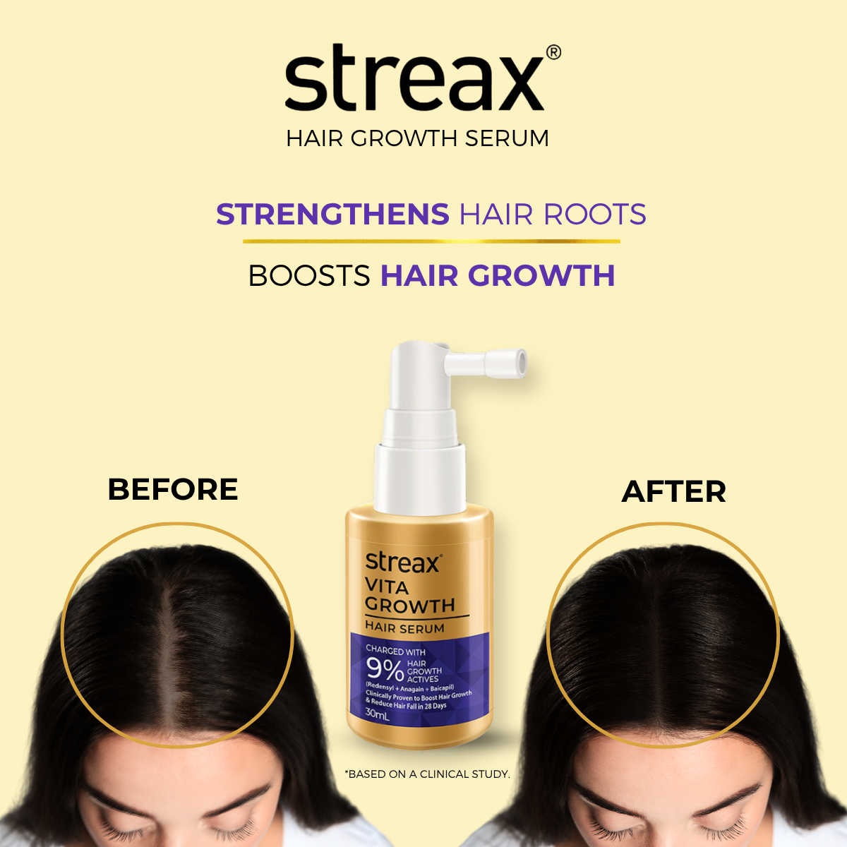 Streax.Hair Facebook ad