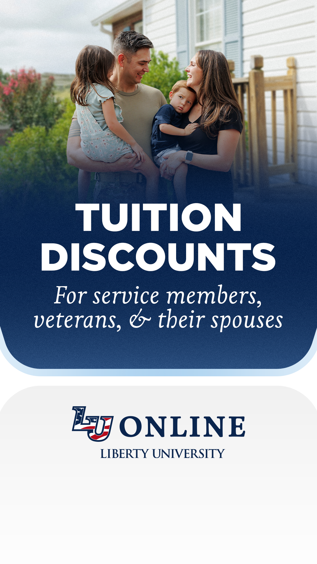 Liberty University Online Programs Facebook ad