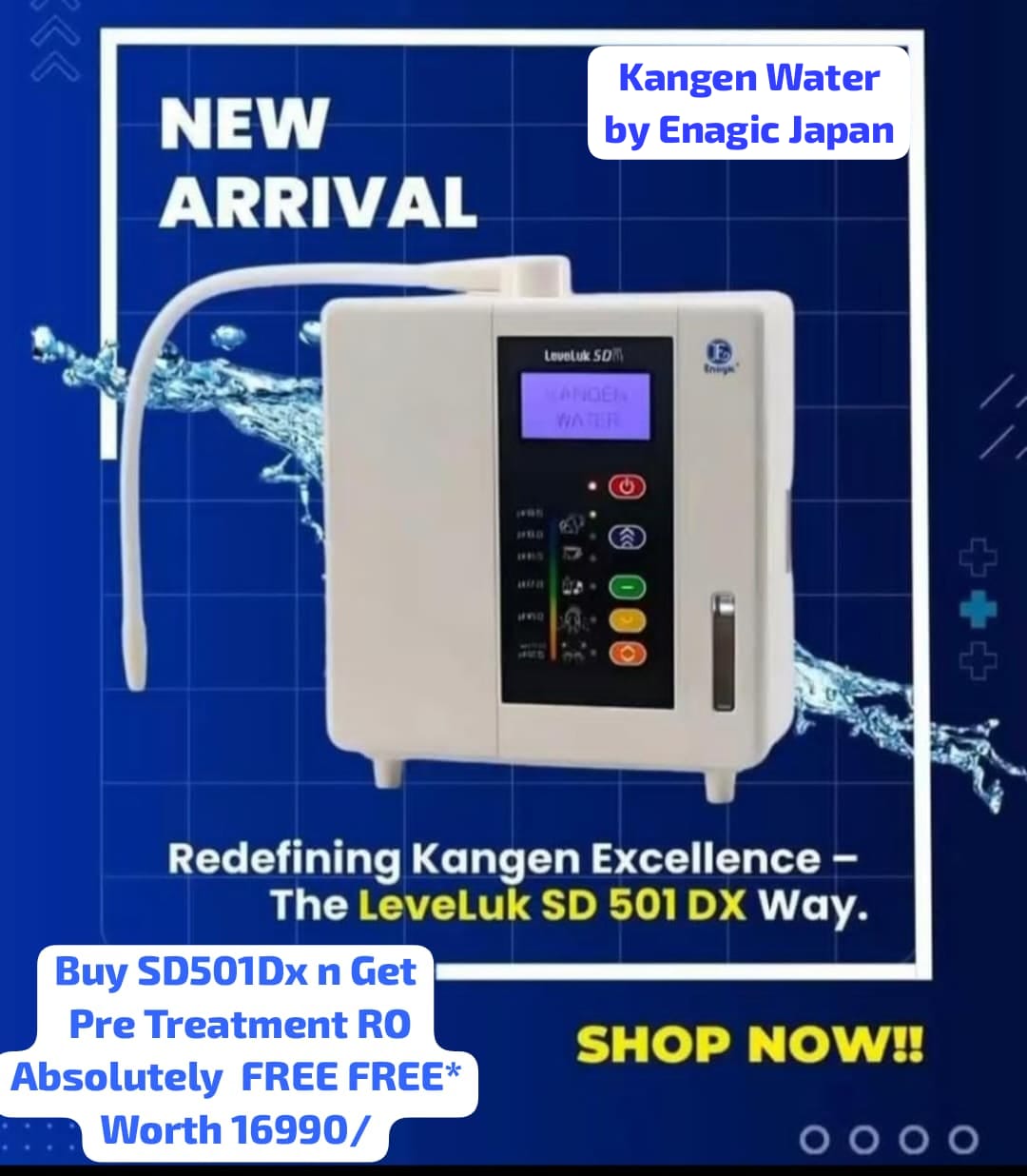 pure aqua inc. Facebook ad: Future Ready Product for Health Wealrh n Happiness*…