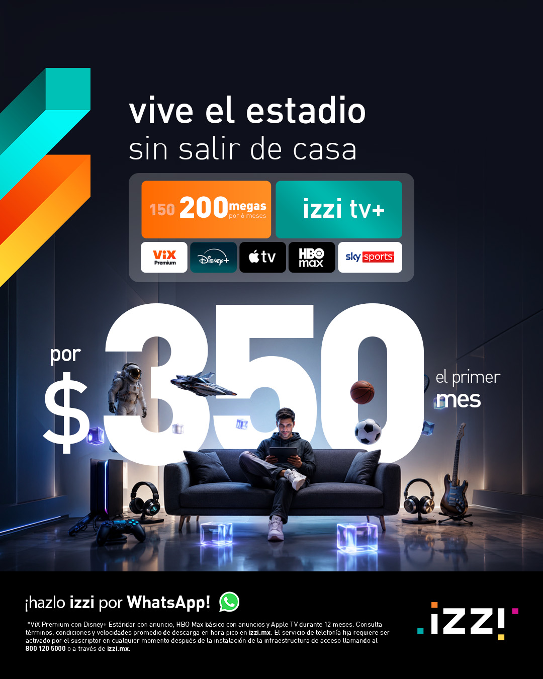 izzi telecom Facebook ad