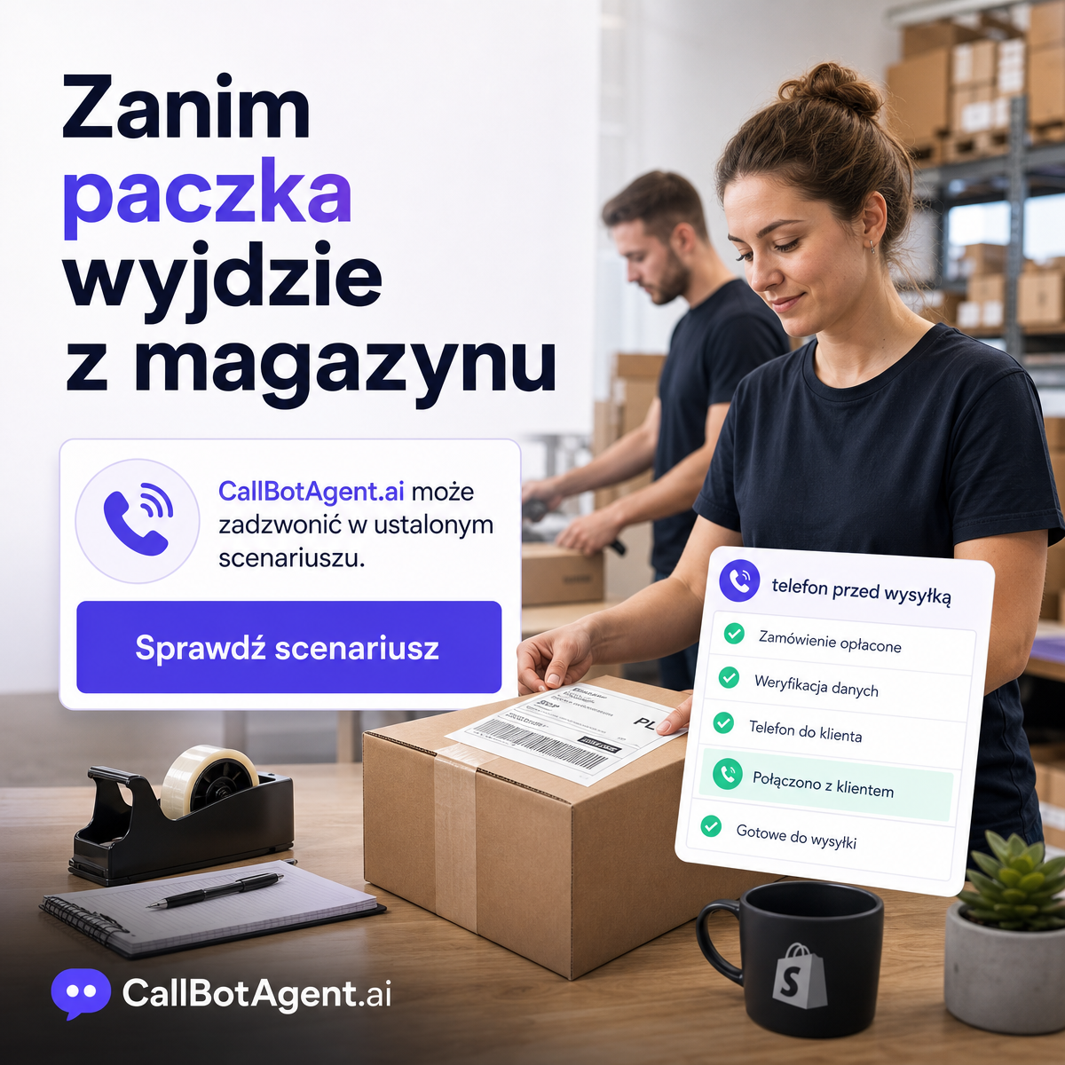 Callbotagent Facebook ad
