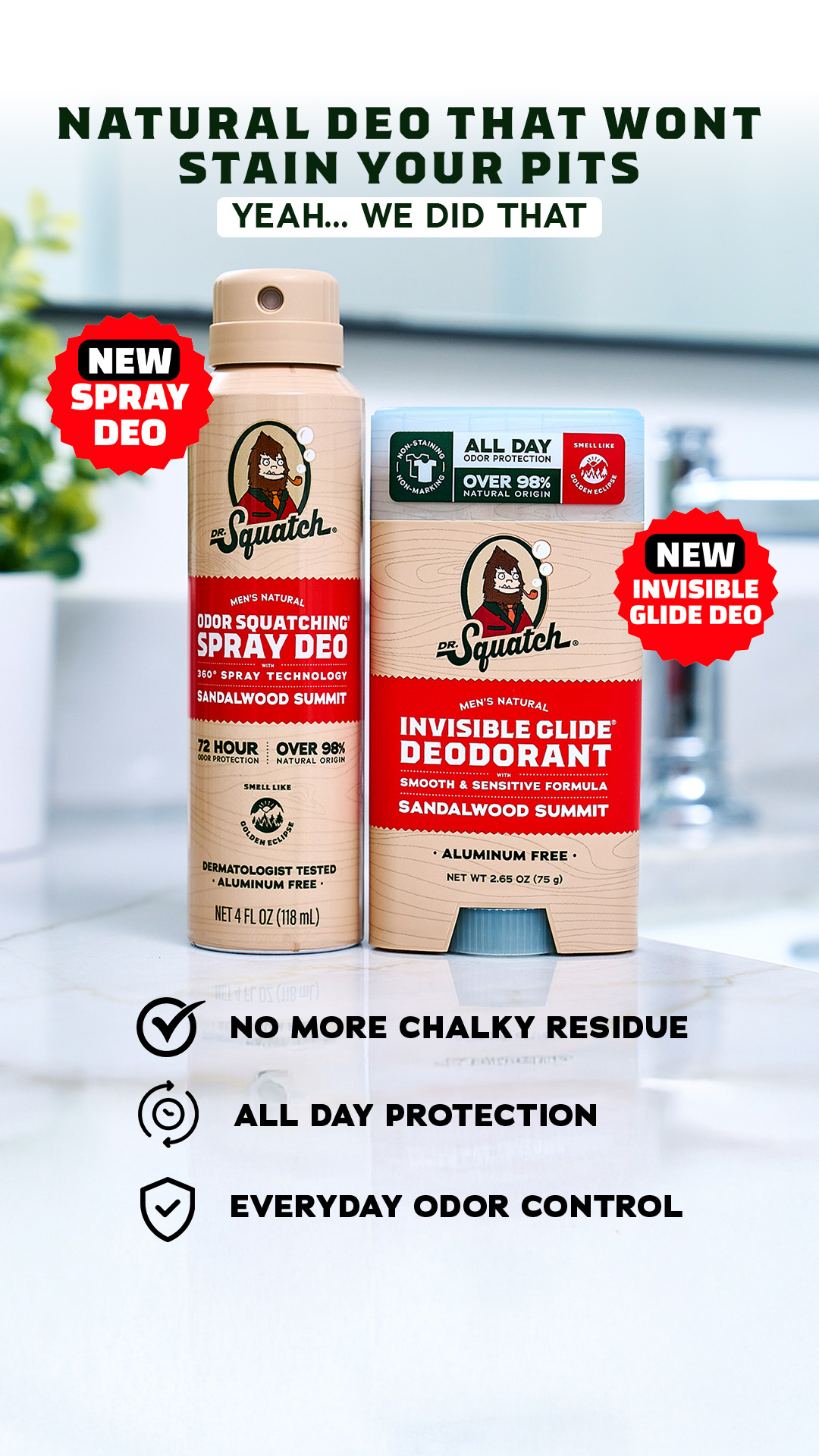 Dr. Squatch Facebook ad