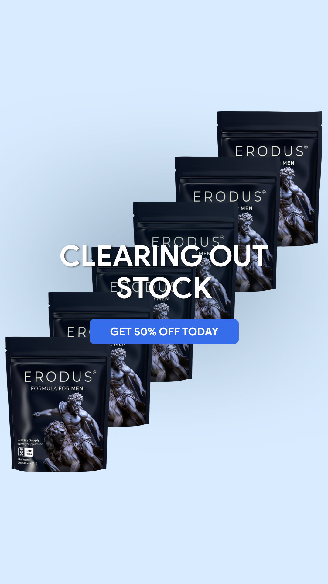 Erodus Formula For Men Facebook ad