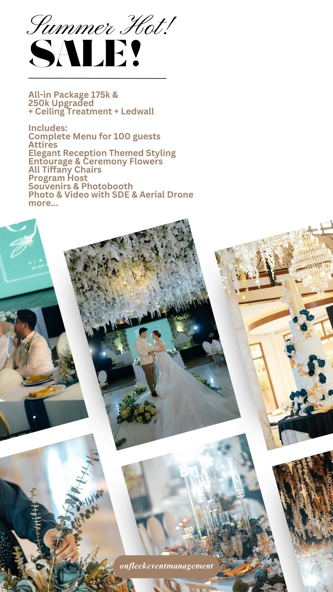On Fleek Event Management Facebook ad