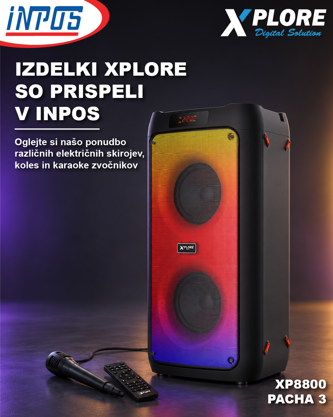 Xplore Slovenija Facebook ad: XPLORE XP8800 PACHA 3