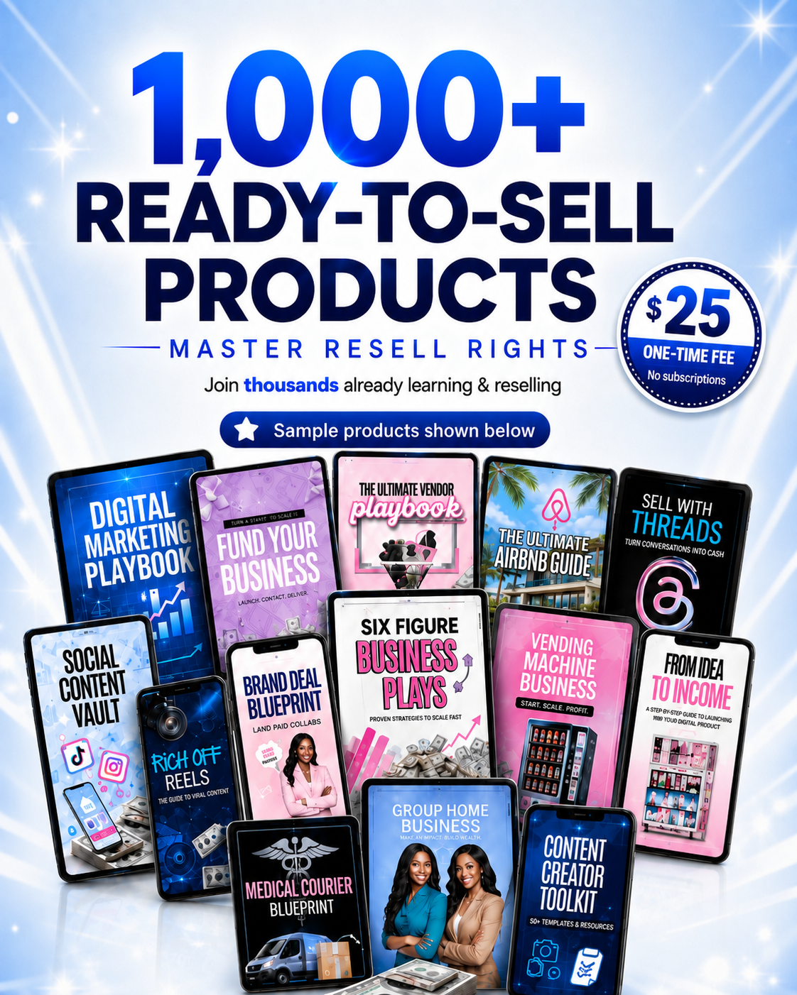 The Side Hustle Blueprint Facebook ad: Sale Ends Soon!