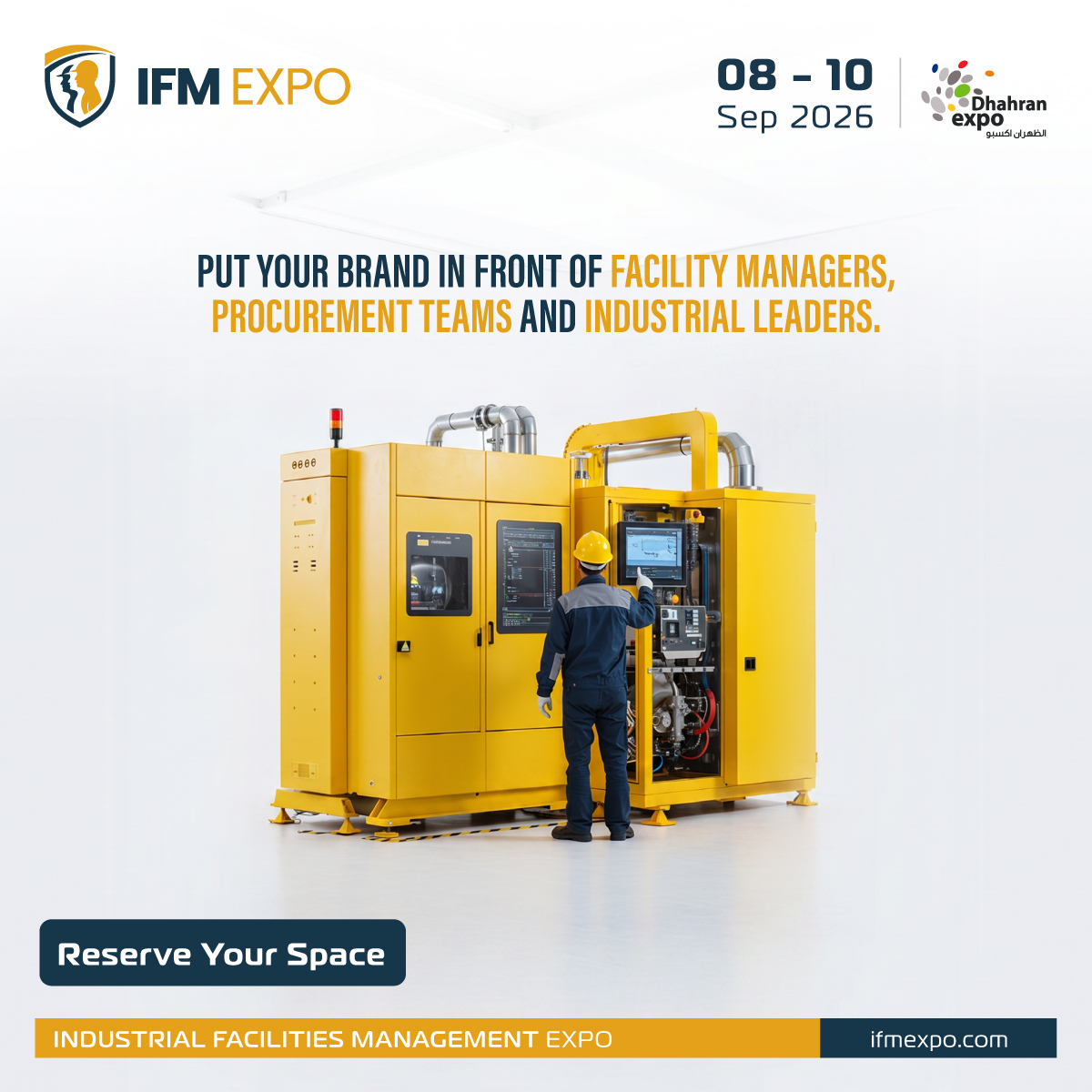IFM Expo Facebook ad: Book Your Stand