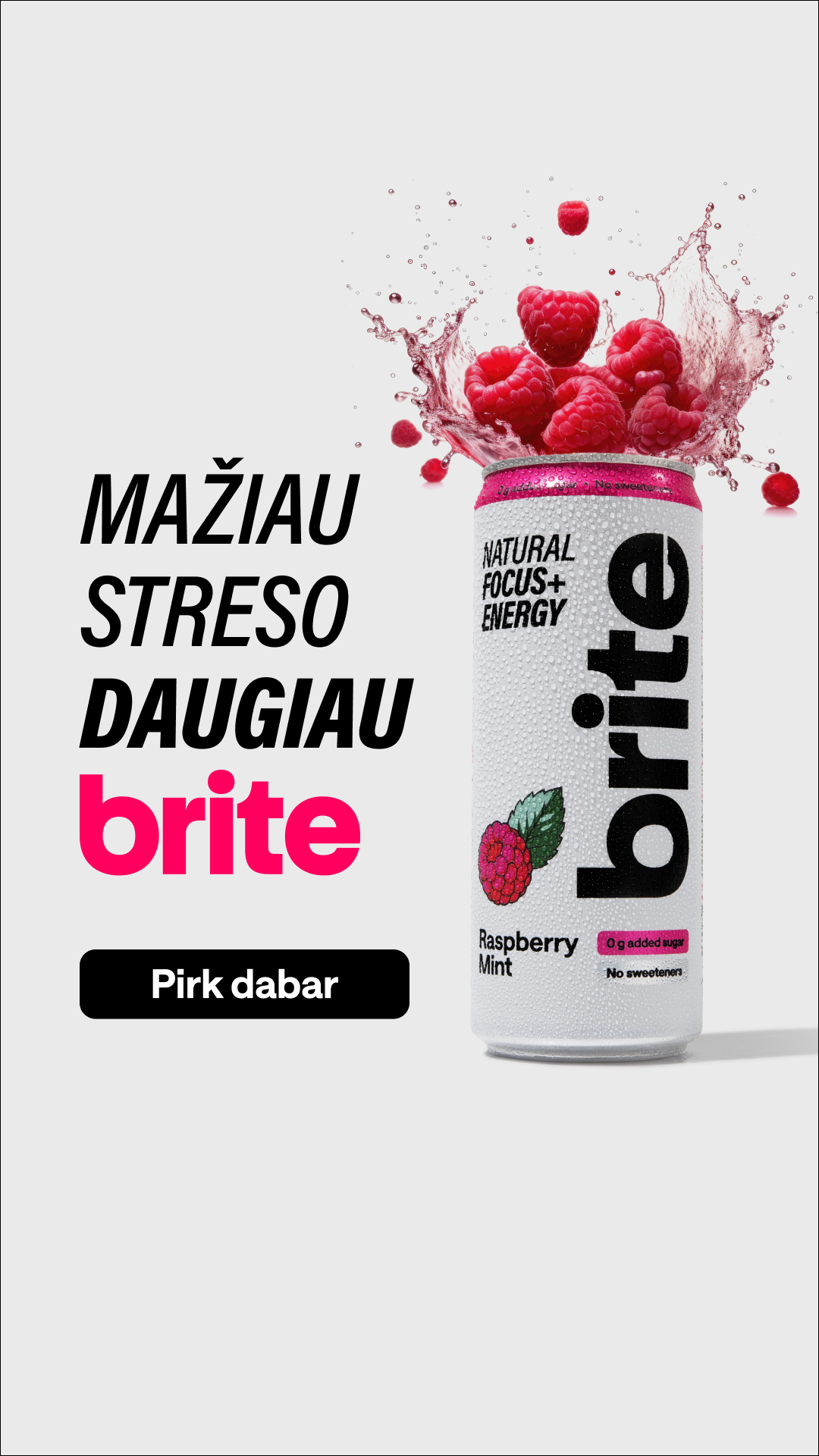 Brite Facebook ad