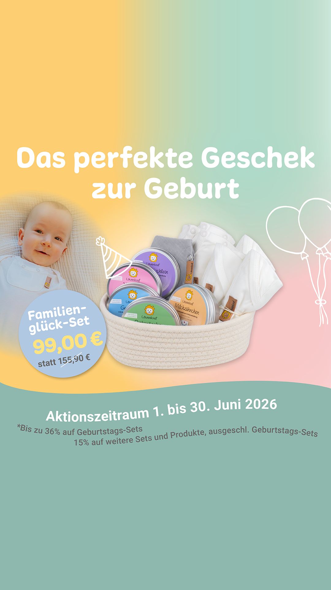 Löwenkind Facebook ad