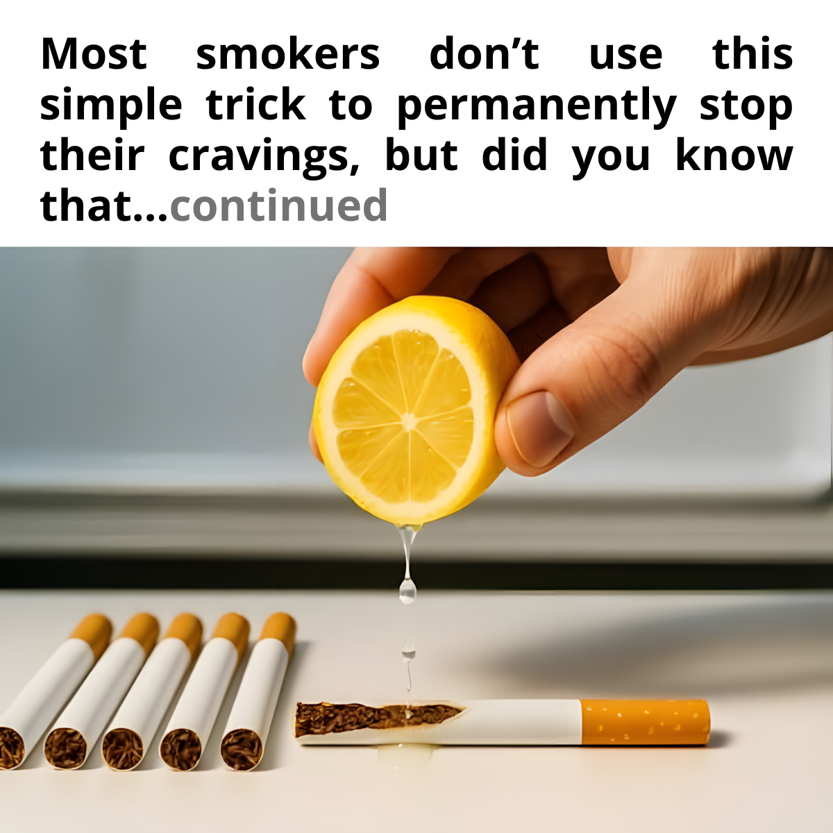Dr Michael Woodyard Facebook ad: Finally free from smoking, without withdrawal, without…