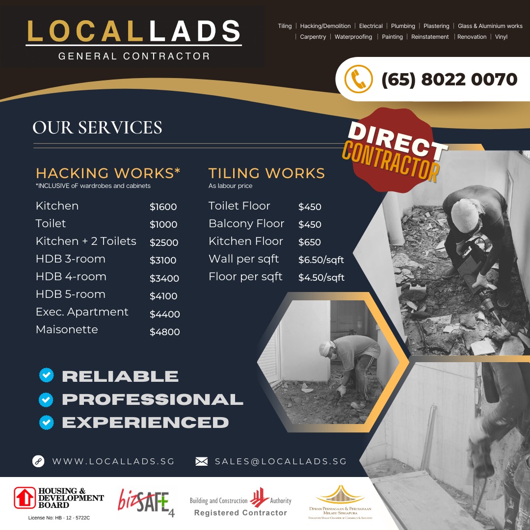 Locallads General Contractor Facebook ad