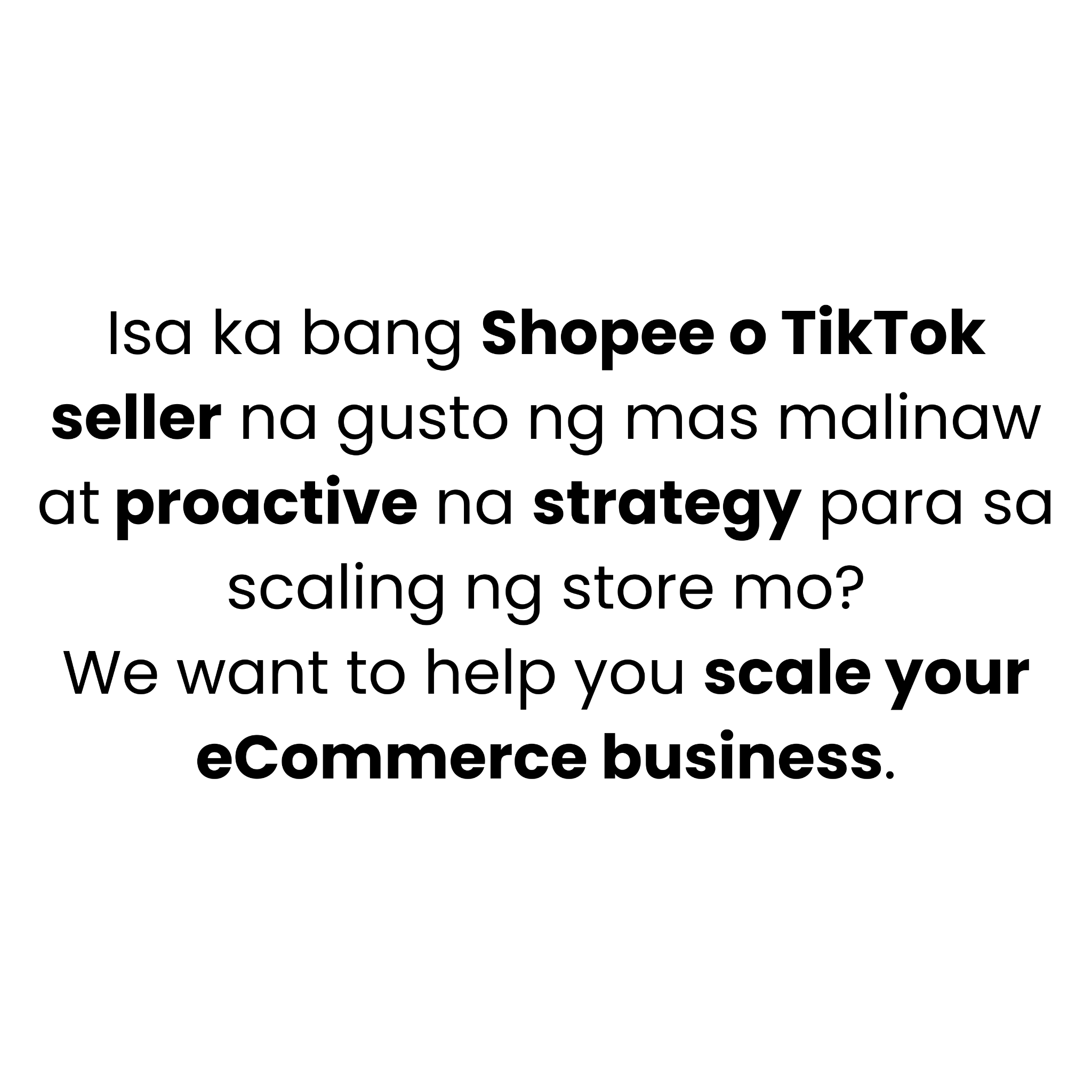 ECOM Accelerator Facebook ad