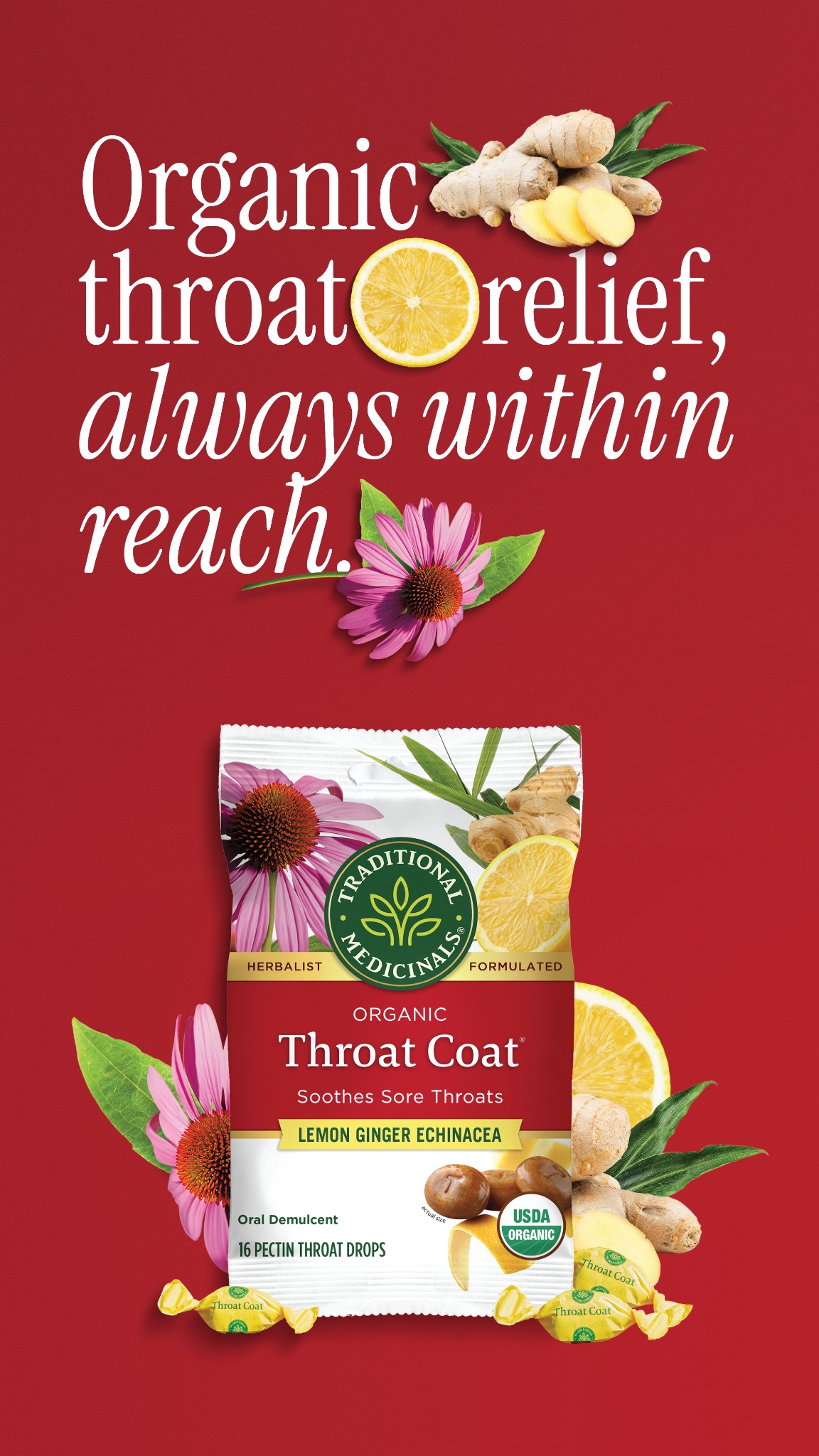 Traditional Medicinals Facebook ad