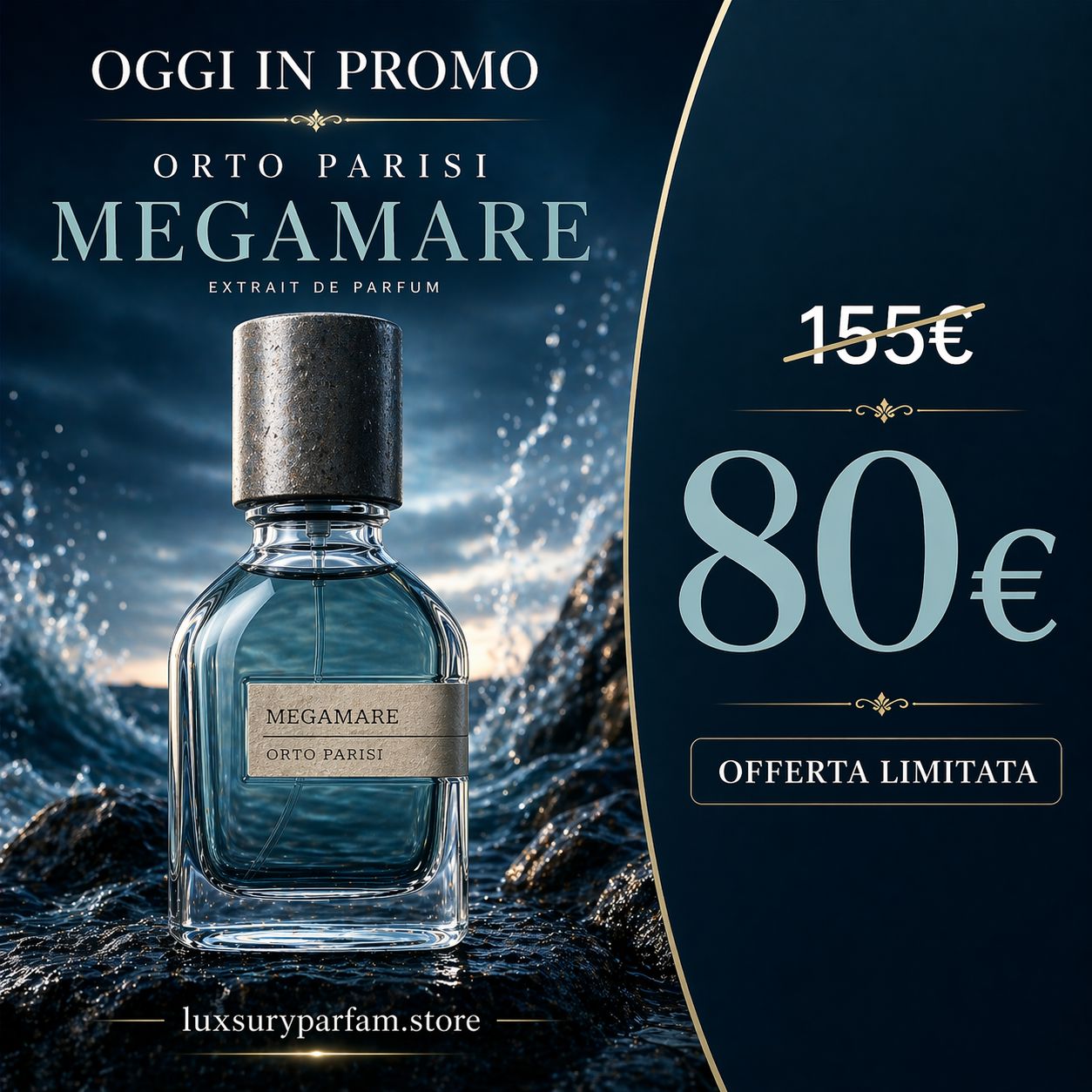 Luxuryparfum.store Facebook ad from May 6, 2026