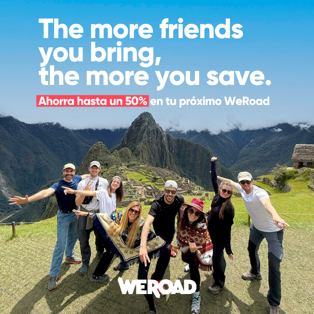 WeRoad Travel Facebook ad