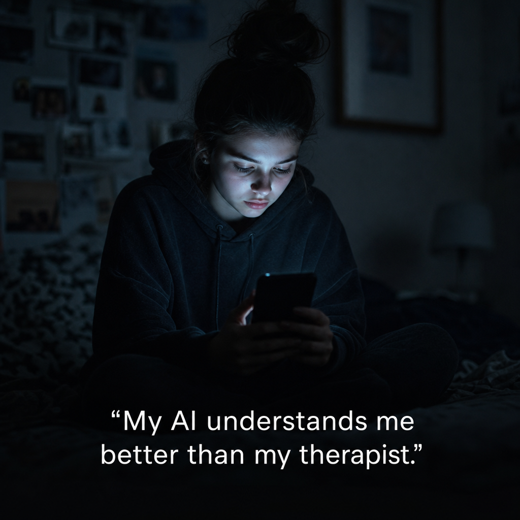 Online CE Credits Facebook ad: The AI Conversation Your Grad Program Didn't Prepare You For