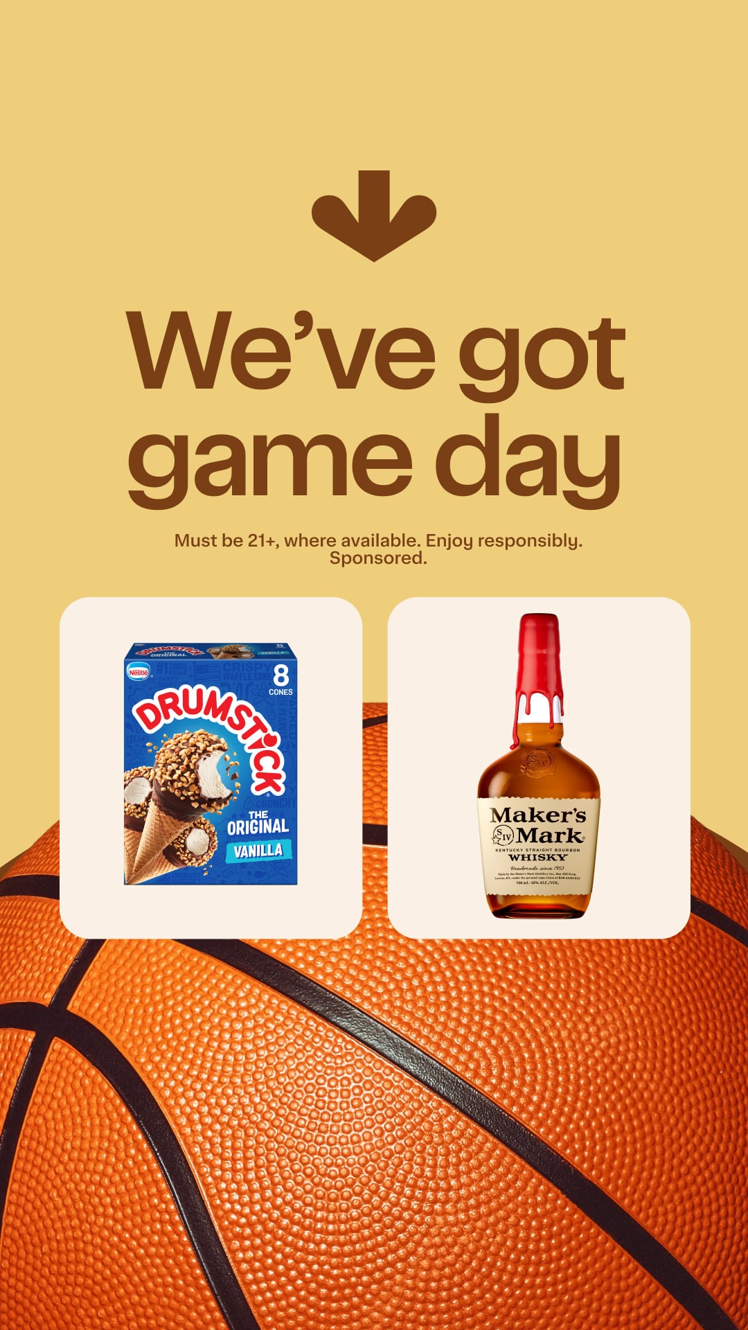 Instacart Facebook ad