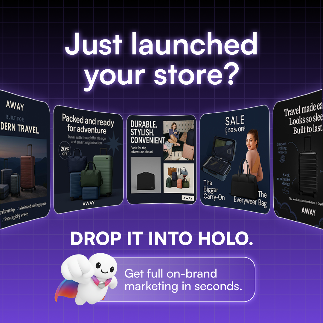 Holo Facebook ad