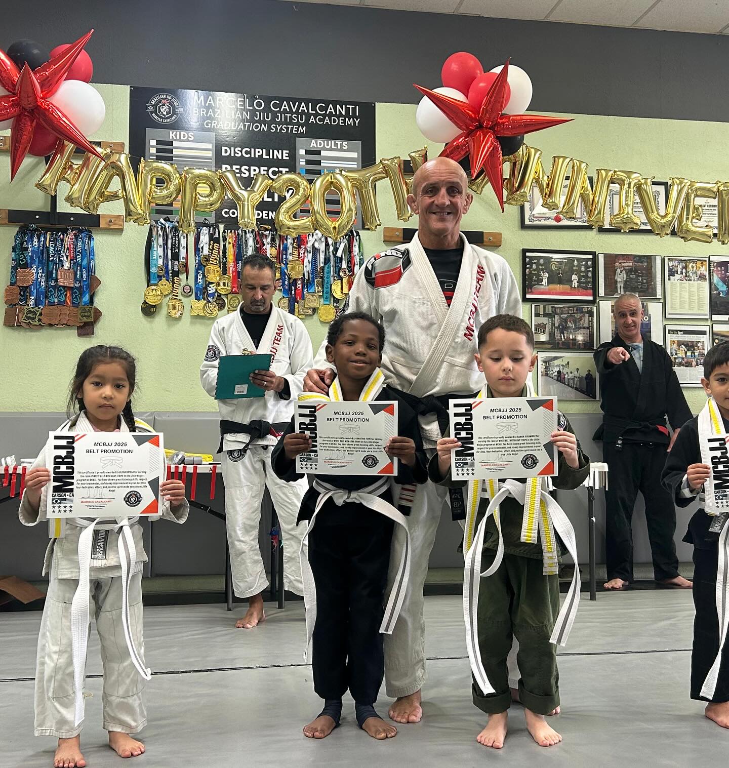 Marcelo Cavalcanti Brazilian Jiu Jitsu Academy Facebook ad: Book Your Kids Trial Class Now
