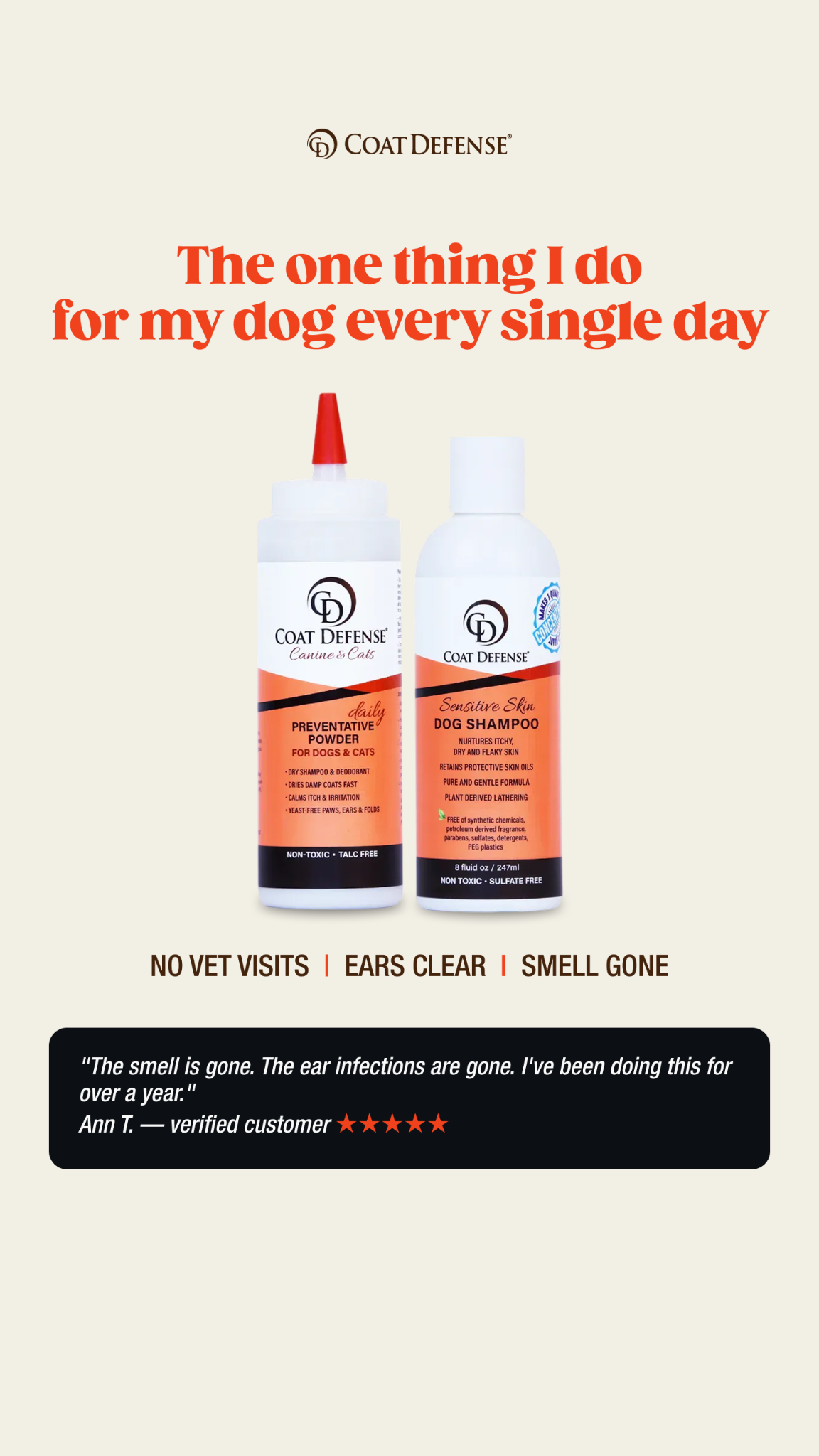 Coat Defense Facebook ad