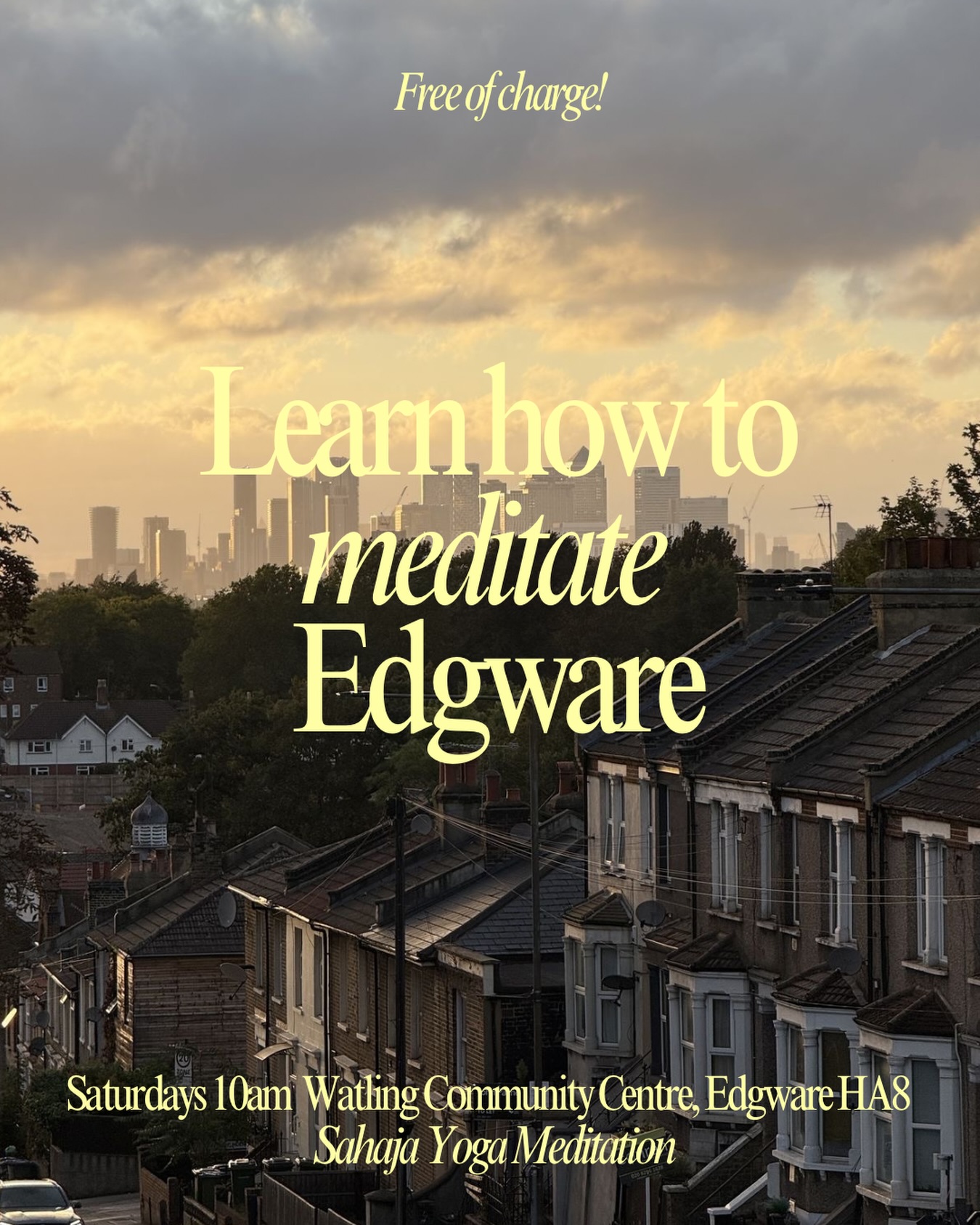 learntomeditateuk Facebook ad: New free meditation course starting 19th September!
