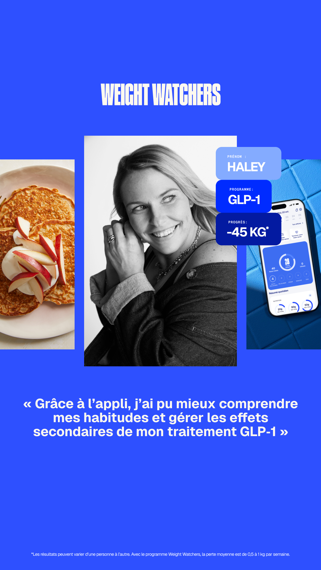 WeightWatchers Facebook ad