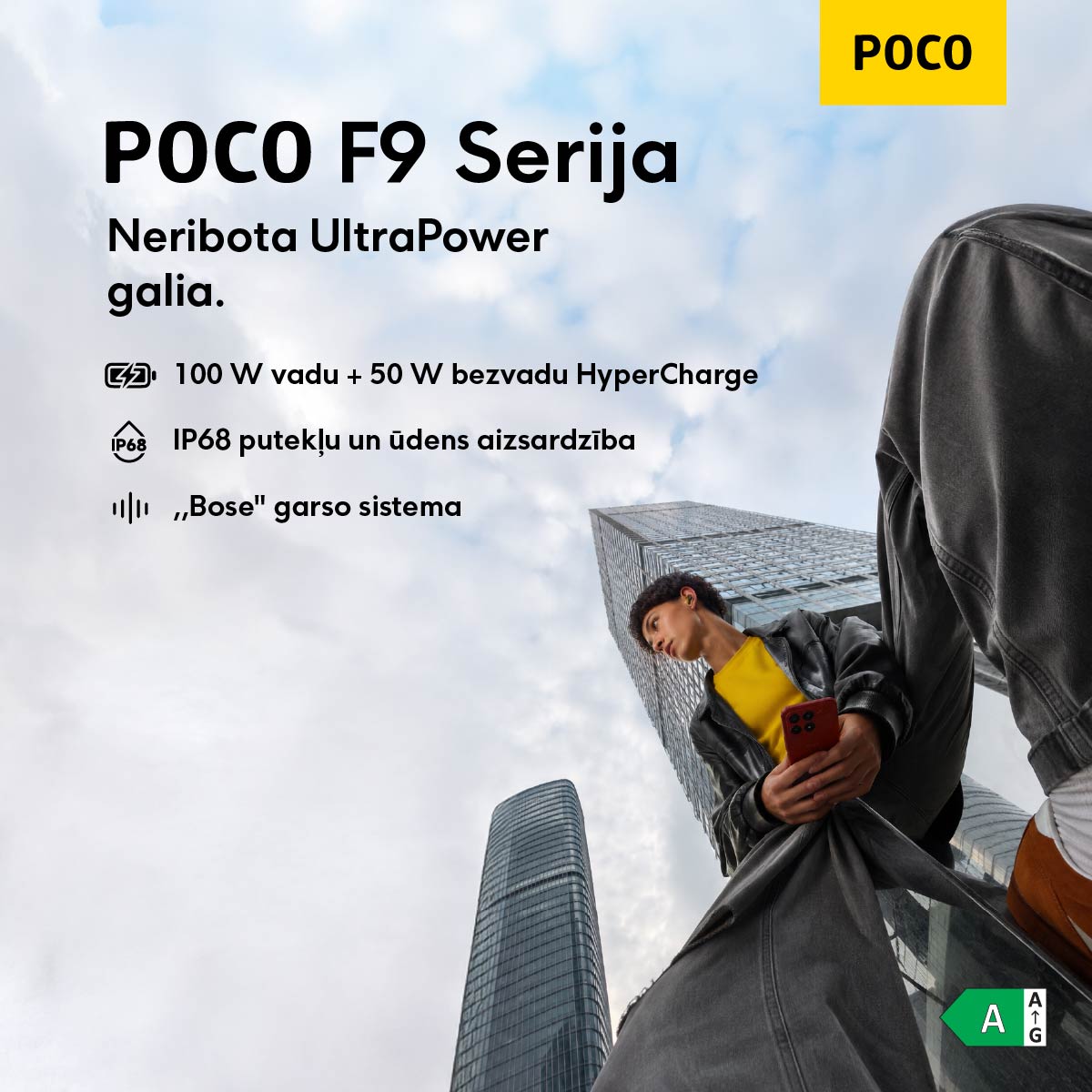 POCO Facebook ad: Flagmano galia be kompromisų