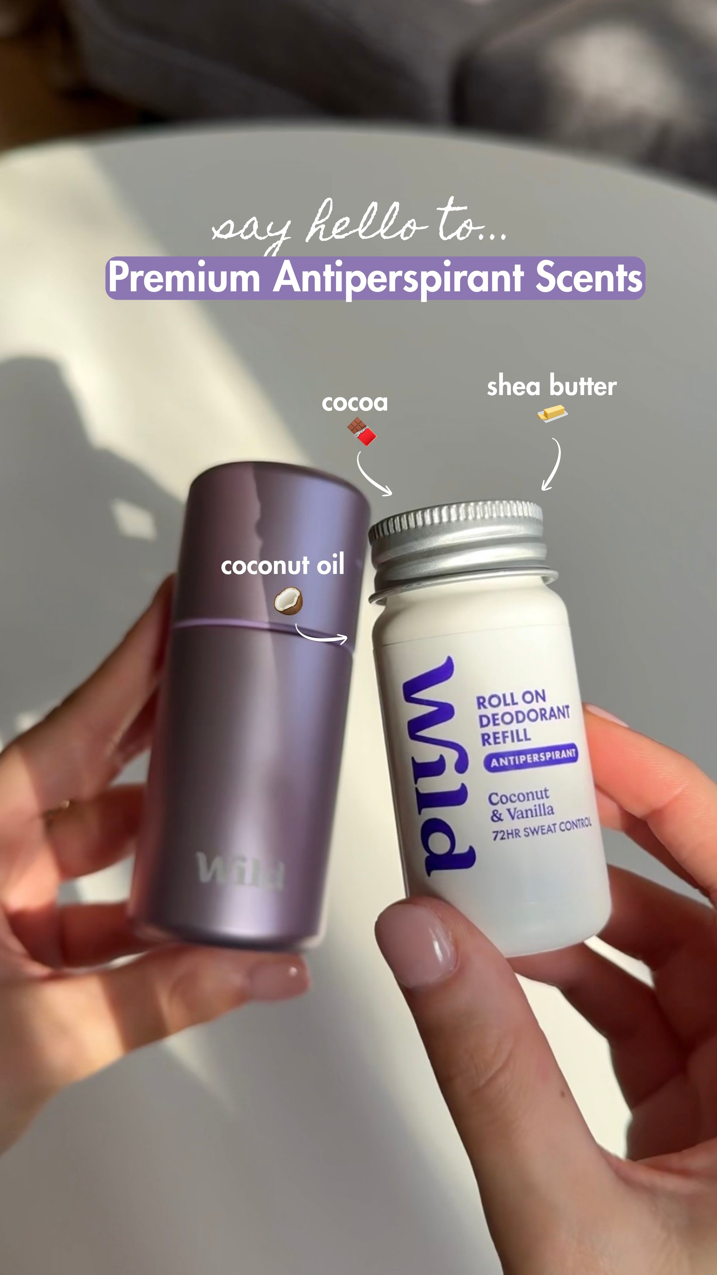 Wild Facebook ad: Switch to Wild antiperspirant and smell your best