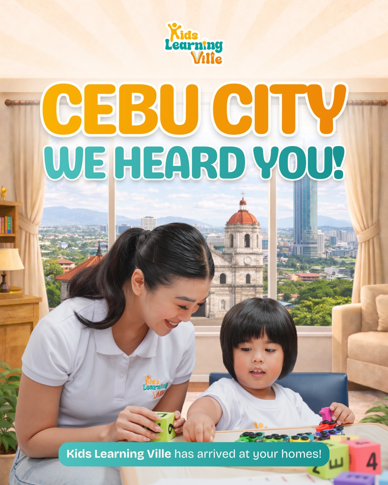 Kids Learning Ville Facebook ad
