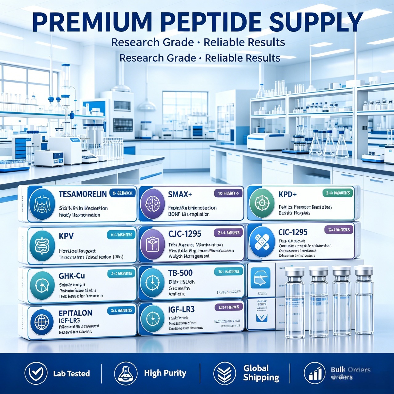 Thomas Arnaud Will Heyman Facebook ad: 99.5% Ultra-High Purity Peptides |Factory Direct B2B
