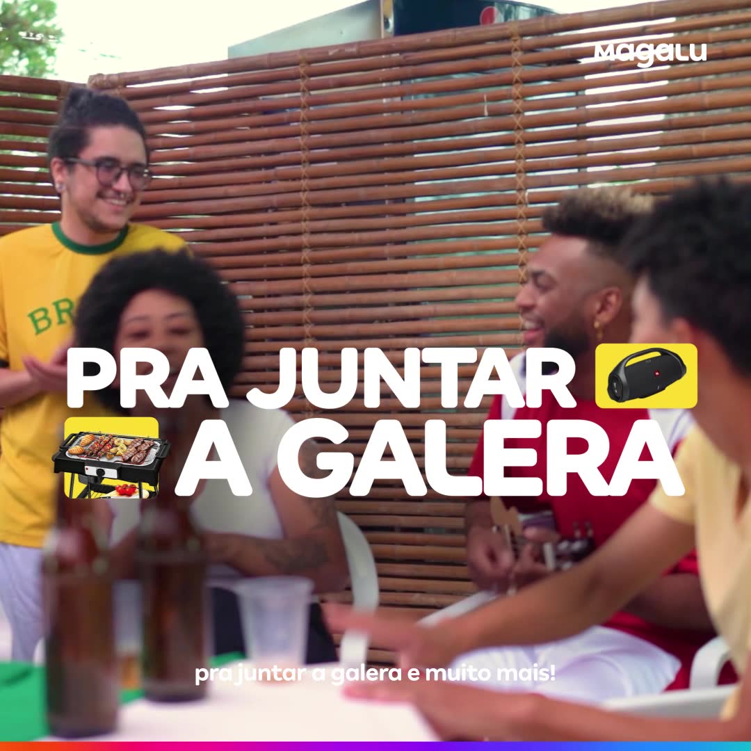Magazine Luiza Facebook ad: Desconto de verdade é no Magazine Luiza.