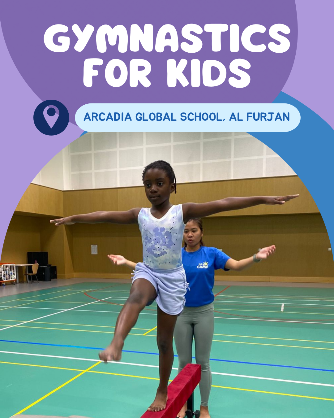 High Performance Sports Club Facebook ad: Give your child the chance to learn, move…