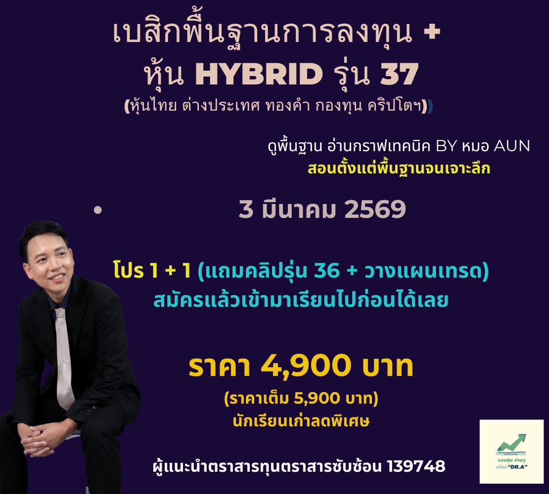 รวยหุ้นง่าย ๆ สไตล์ Dr.A - V2 Facebook ad: โปรพิเศษลด 30% และ 1 แถม 1.สมัครได้ตั้งแต่วันนี้ถึง 28…