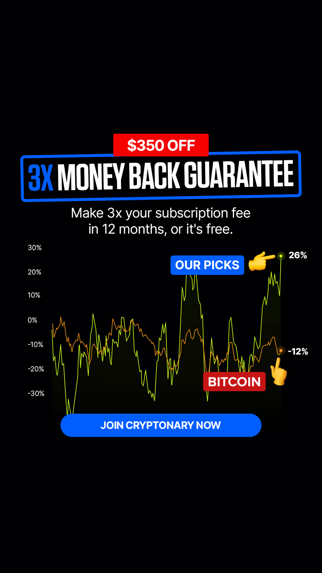Cryptonary Facebook ad